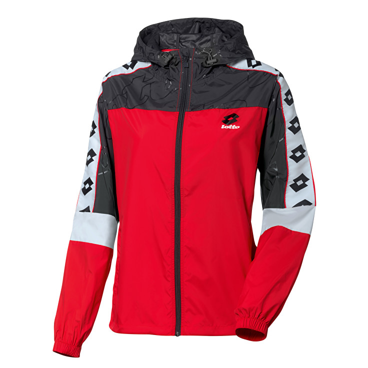 Lotto Athletica Prime Chaqueta Mujer - Rojas/Negras - Colombia LUJIOPW-91